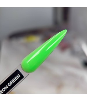 Гель для нарощування Hard gel D.I.S 28 g Neon Green TPO free